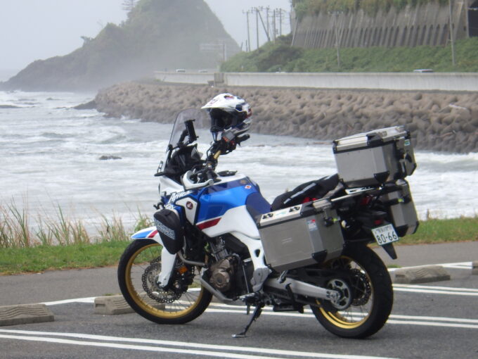 東北ソロツーで帰路はフェリーね、アフリカツイン