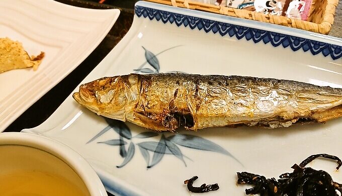イワシ塩焼き