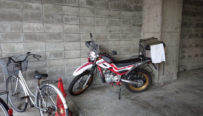 屋根付き駐車場