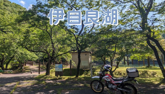 サラサドウダン街道で行く「伊自良湖」