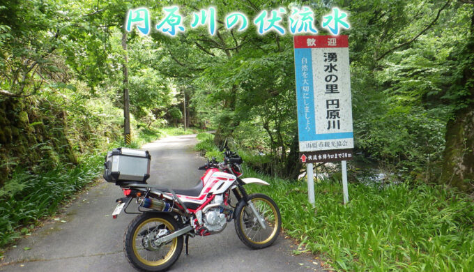 円原川の伏流水(岐阜県山県市)自然の浄水作用がもたらす清流