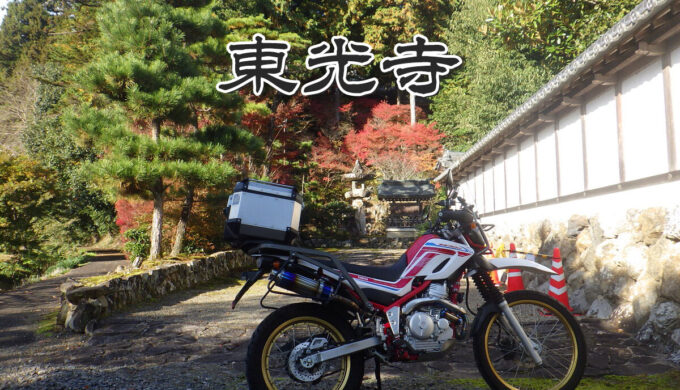 東光寺（岐阜県山県市）紅葉はちょっと早かった