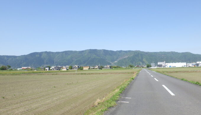 国道258から西進