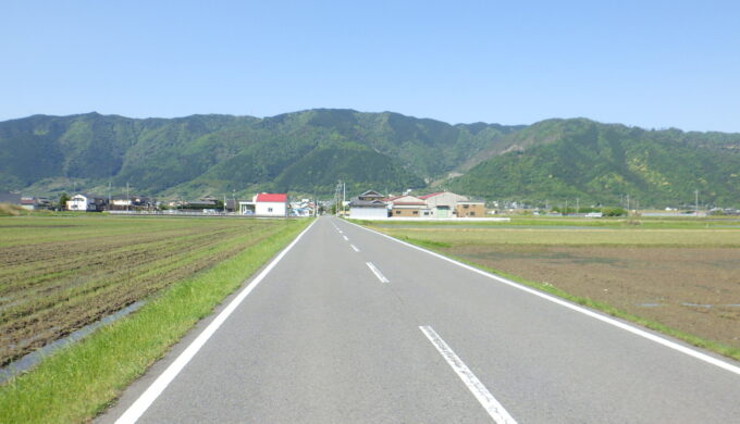 国道258から西進