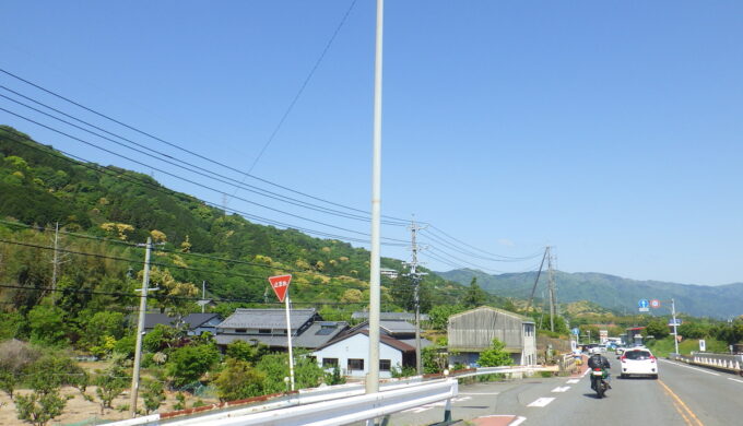 国道258号線