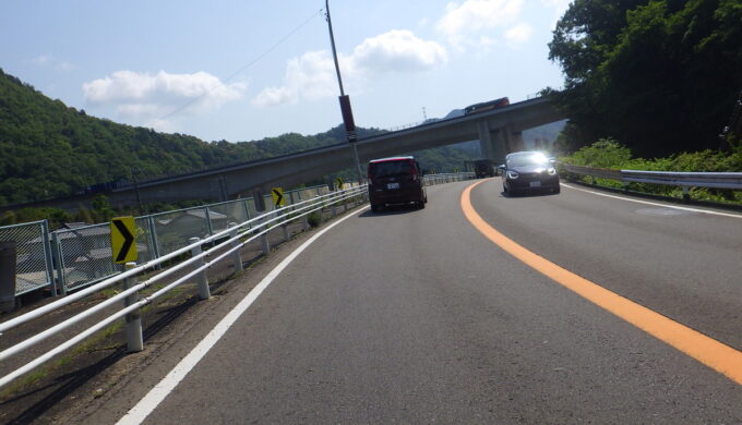 国道156号線