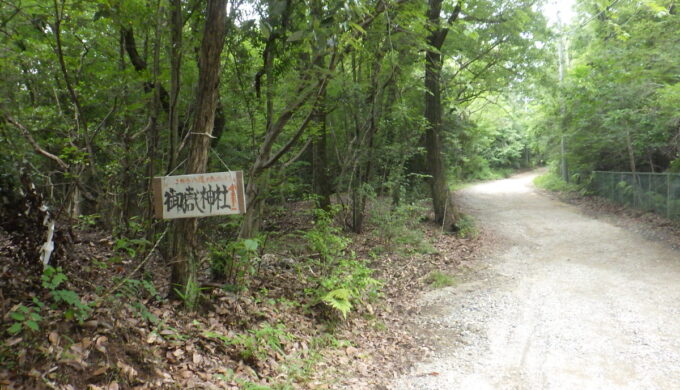 春日井の山の中を迷走